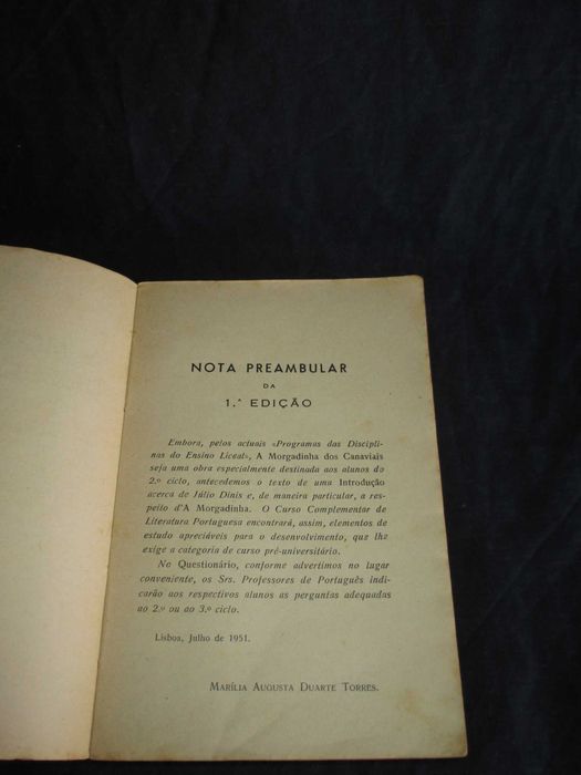 Livro A Morgadinha dos Canaviais Júlio Dinis