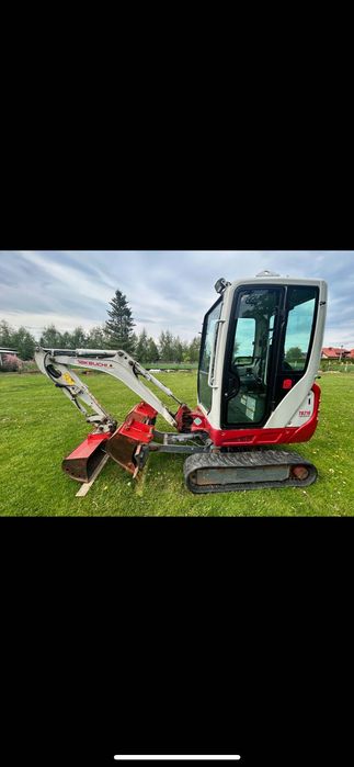 Usługi minikoparką Takeuchi - Fundamenty drenaże wykopy pod przyłącza