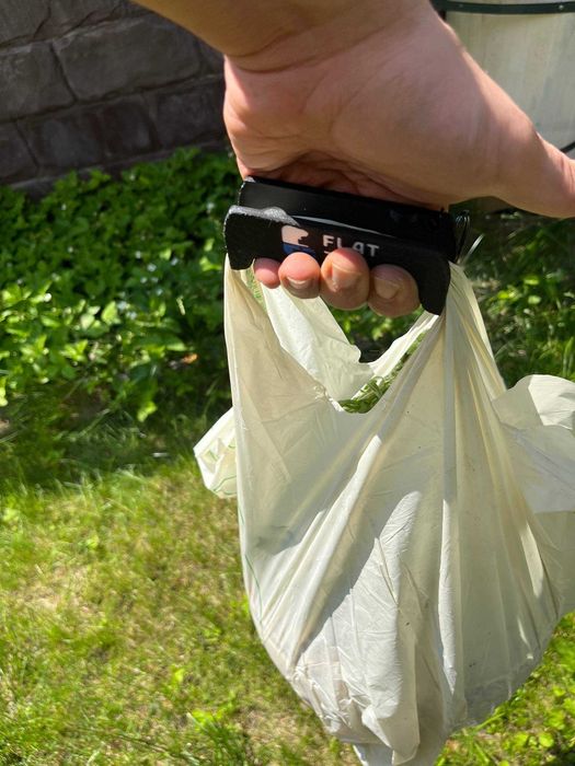 Ергономічна ECO ручка-тримач для пакетів