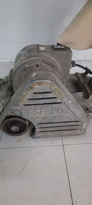 Afagadora de pavimento madeira + afagadora de cantos