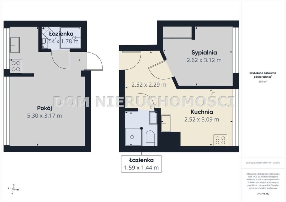 Mieszkanie – Olsztyn, Śródmieście - Widok 2