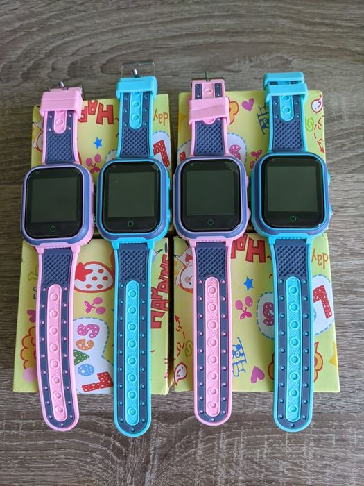 Детские смарт часы LT21 сим карта 4G Wi-FI GPS Видеосвязь IP67 650mAh