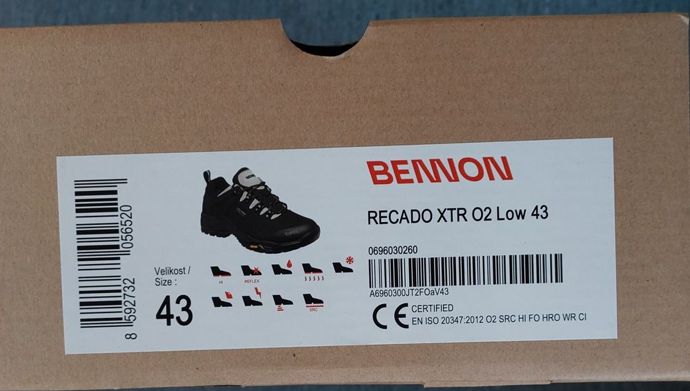 Buty robocze Bennon recado XTR O2