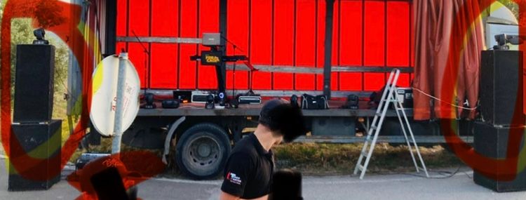 2 Tops Colunas (PAR) x2 Altifalantes 15”  1200 Rms cada