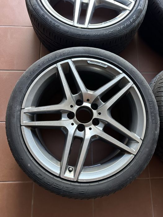 Jantes Mercedes AMG W212 18 polegadas - dupla medida