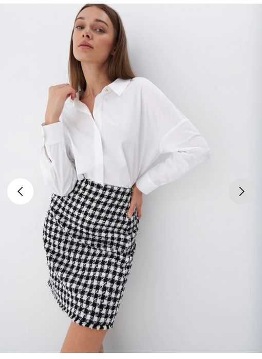 Elegancka biała koszula Mohito 32/34