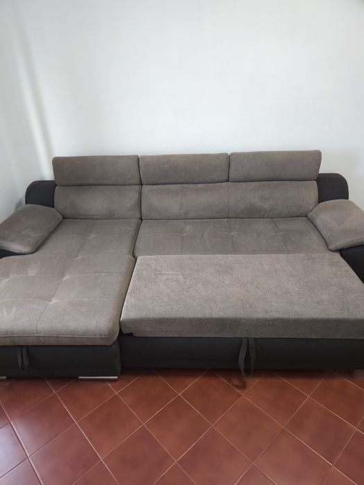 NOVO Sofá - cama de canto da Conforama