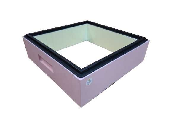 Korpus wielkopolski 10-ramkowy Styrodur 700 kPa gr. 35 mm malowany