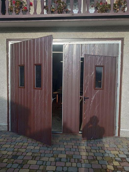 Brama garazowa, drzwi stalowe, brama do muru, brama ba wymiar