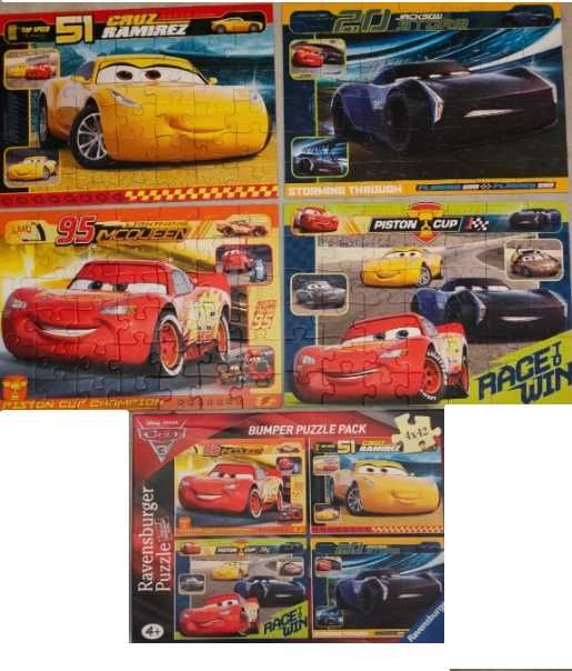 Puzzle 4w1 Zygzak McQueen Disney Pixar Cars 4x42puzzle