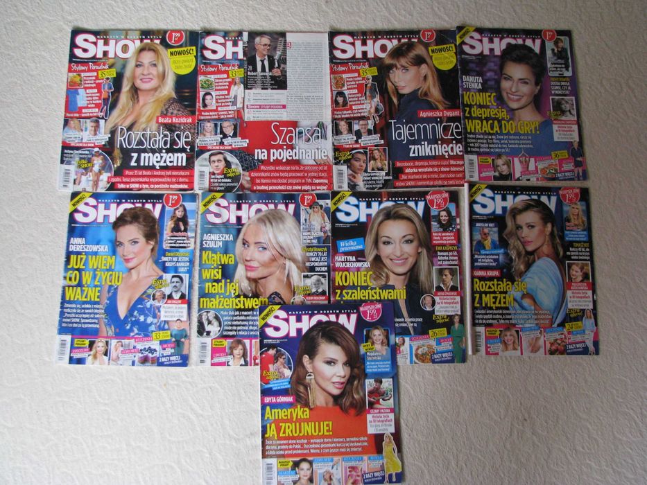 Magazyn SHOW – dwutygodnik 2015 – 2017r.