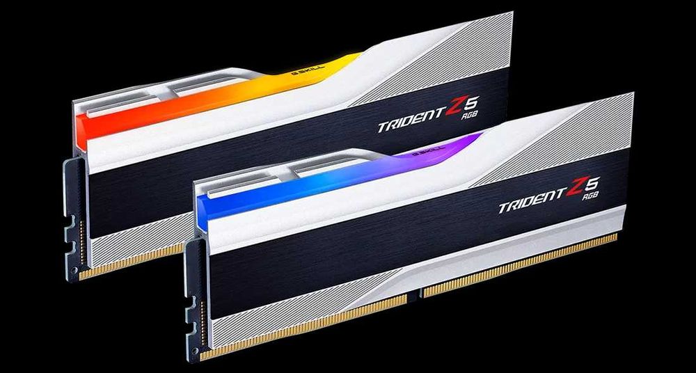 Оперативна память G.Skill (4x16GB) DDR5 6000 MHz Trident Z5 RGB Silver