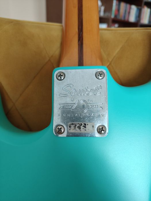 Squier Stratocaster 40th Anniversary Sea Foam Green / dostawa kurier