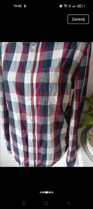 Koszula w kratkę marki Wrangler m
