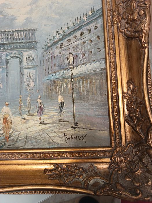 Obraz olej na płótnie.