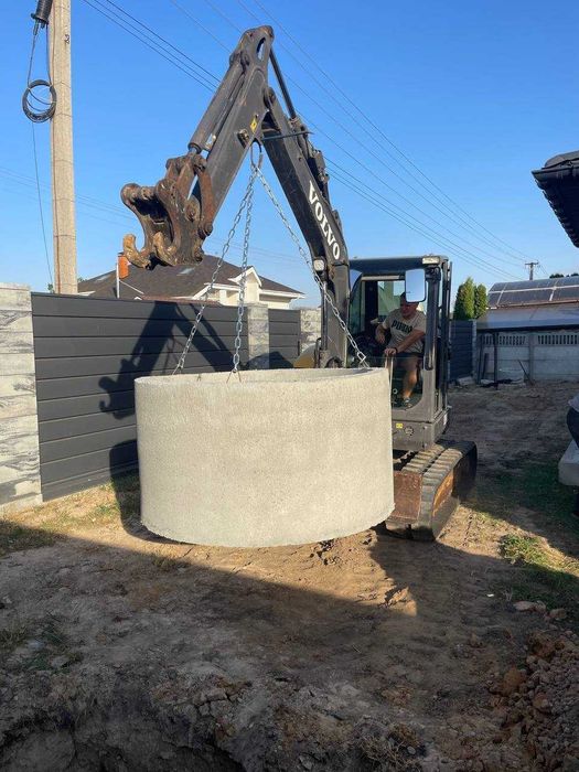 Септик під ключ, септик з доставкою, каналізація, вигрібні ями.