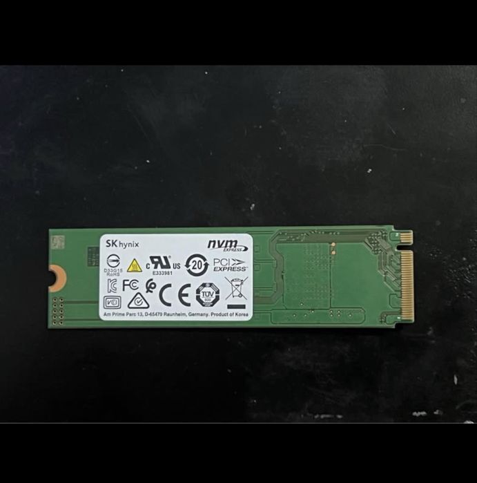 SSD SK Hynix 256gb m.2 Nvme