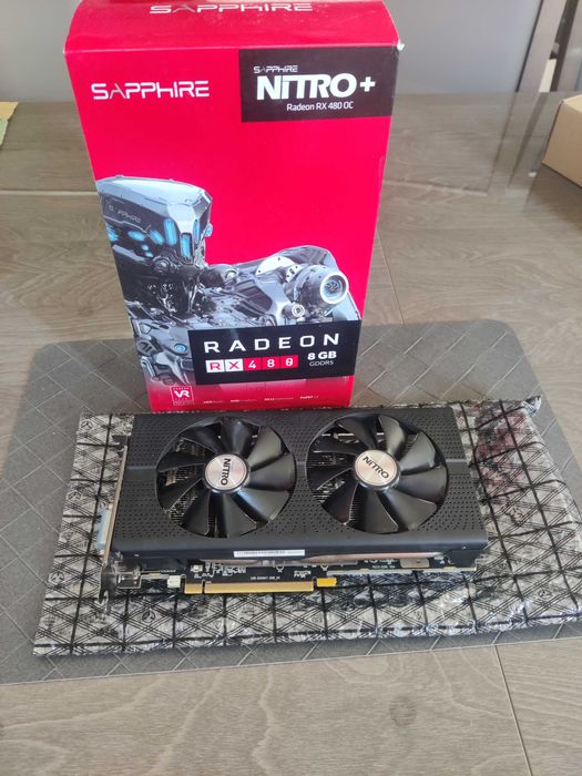 Karta graficzna RX480 Nitro+  Sapphire