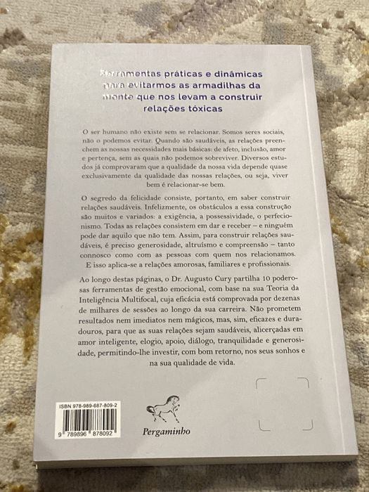 LIVRO NOVO AUGUSTO CURRY  AS PODEROSAS FERRAMENTAS DA GESTAO EMOCIONAL