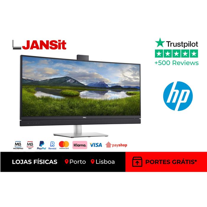 Dell C3422WE | 34″ | 21:9 | IPS | Webcam Speakers | Curve Dock Monitor