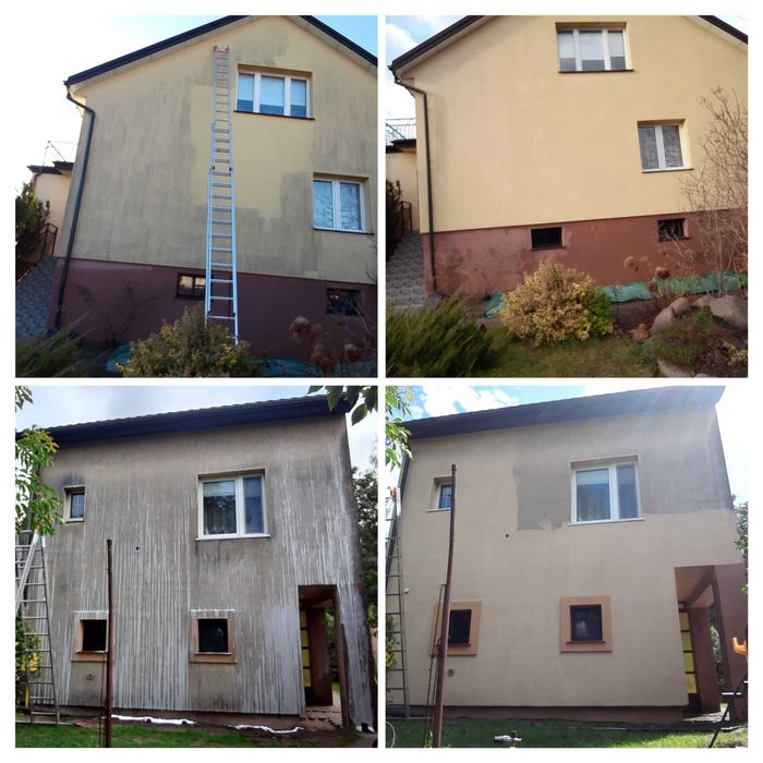 Wycinka drzew, usługi alpinistyczne, mycie dachów, malowanie dachów.