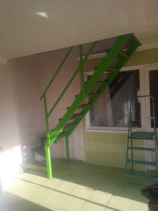 Металеві сходи, металокаркас