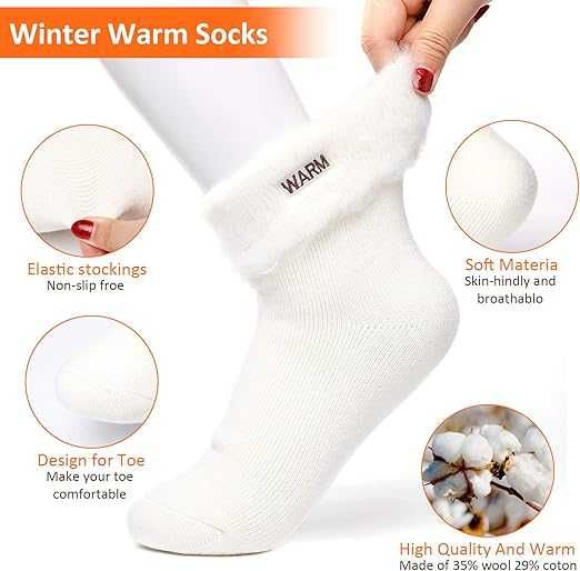 Nowe damskie skarpety / skarpetki / frota / ocieplane / zimowe !1957!