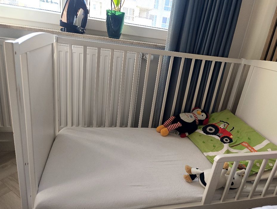 Łóżeczko dziecięce od niemowlaka do przedszkolaka