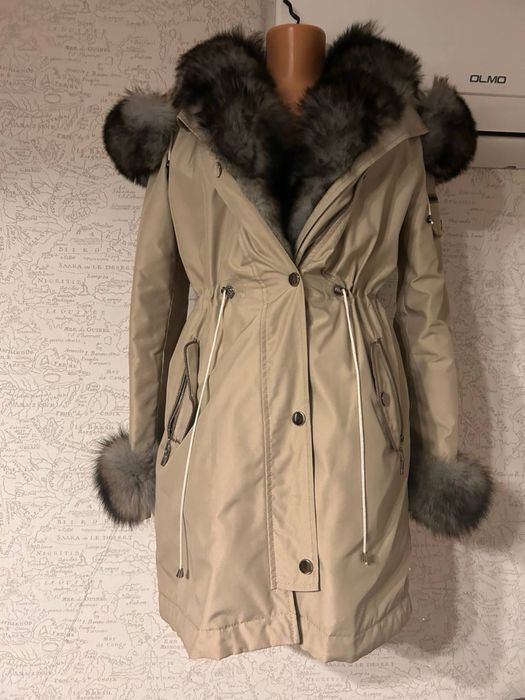 Парка натуральне хутро.