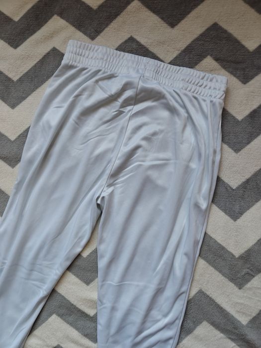 Spodnie dresowe dresy białe Kappa vintage coquette M 38 L XL 40 42