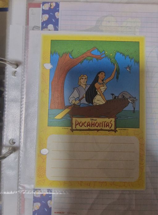 Karteczka Pocahontas