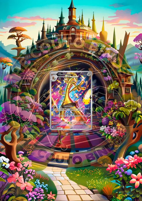 Extended Art TCG POKEMON | Gholdengo 142/128 | 30th Celebration