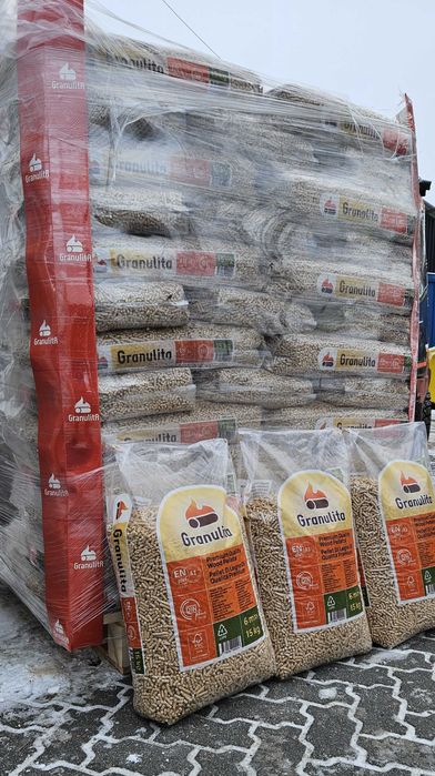Pellet sosnowy Granulita   En Plus A1