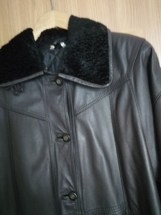 Kurtka skórzana z podpinką