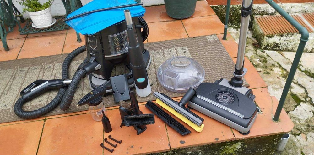 Rainbow usado poucas vezes, com vários acessórios