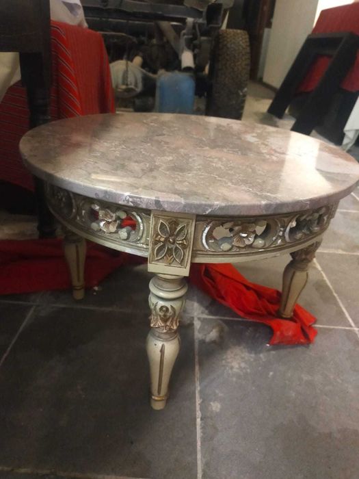 Mesa tampo mármore