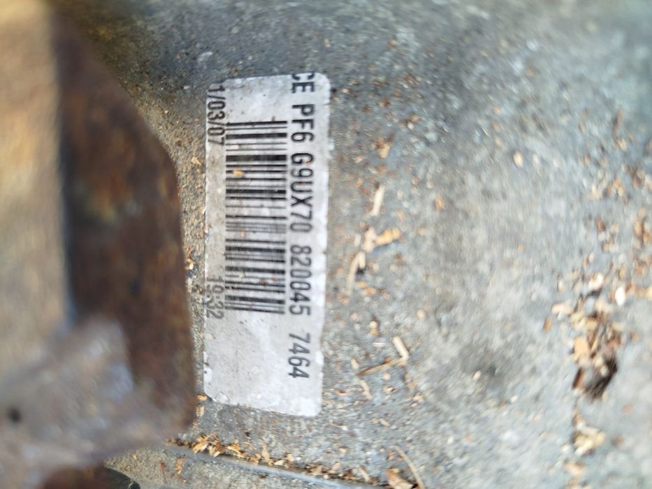Caixa de câmbio PF6 - Gearbox PF6 006