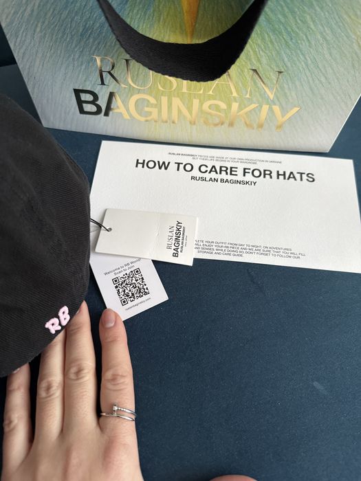 Бейсболка кепка Ruslan Baginskiy