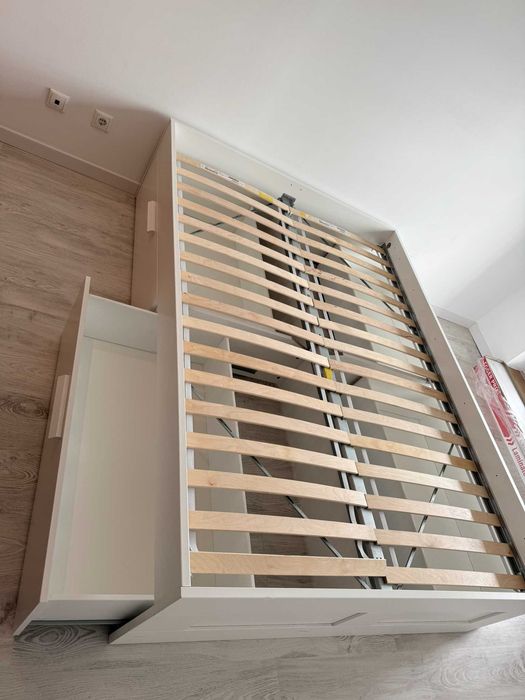 Cama Branca BRIMNES Ikea