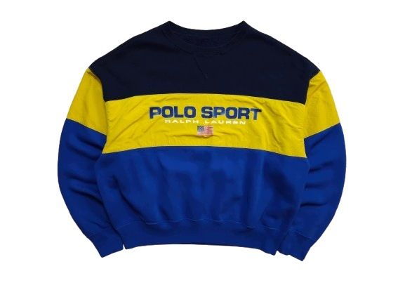 POLO SPORT Ralph Lauren Bluza Crew Neck Oversize r. M/L