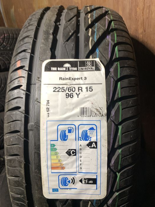шини б/у літо 225/60 15 Uniroyal RainExpert 3