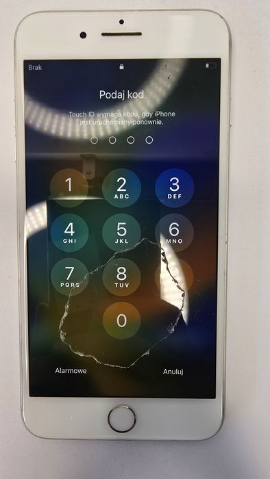 Apple iPhone 8 plus, blokada ekranu