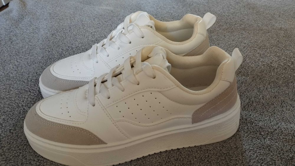 buty sportowe damskie białe