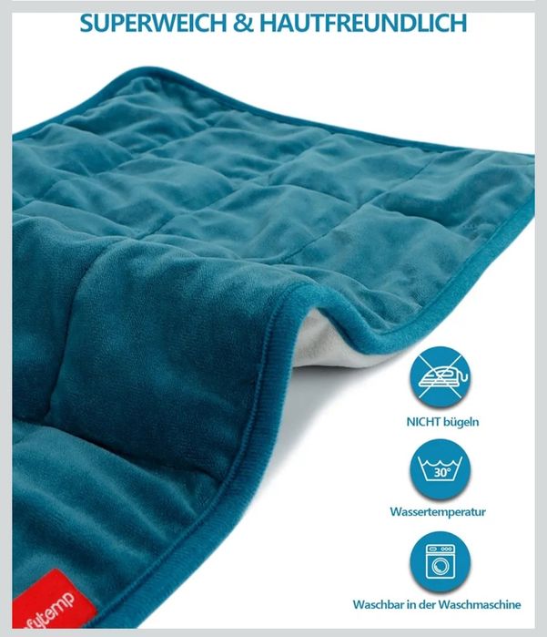 Comfytemp Weighted poduszka grzewcza 30cmx60cm z mikroprłami szklanymi