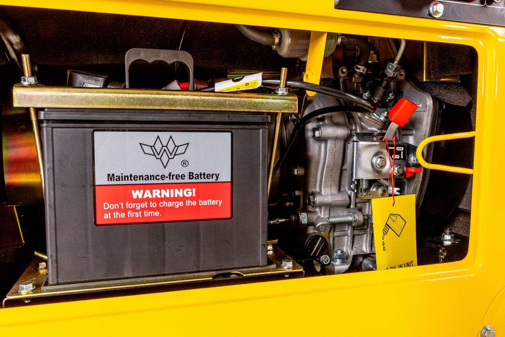 NOWY Agregat prądotwórczy generator HDM 11000 DIESEL rozrusznik ON 7500W 7,5kW!!!