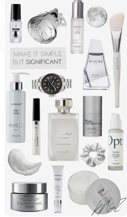 Oriflame - Perfumes, Cuidados do Rosto, do Corpo, dos Cabelos, Make-up