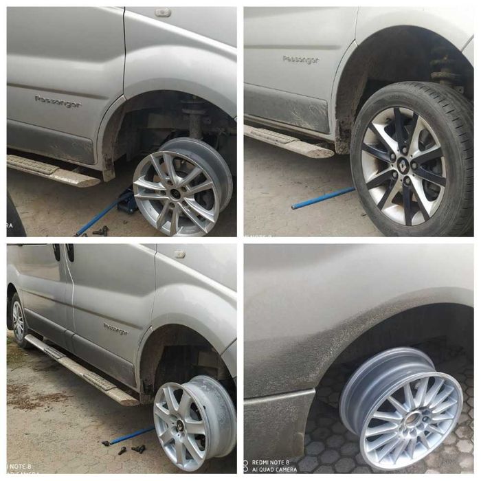 Диски р16 5 118 120 TraficVivaro BMW VWиз Германии Без пробега по ямах