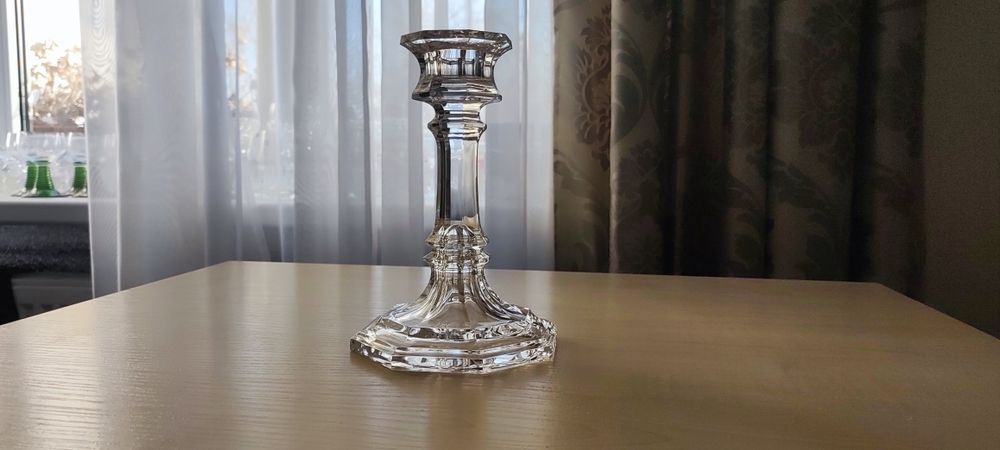 Подсвечник  хрусталь хрустальний