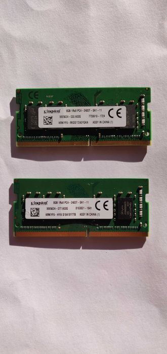 Memória RAM Kingston 8GB 1Rx8 PC4 - 2400T