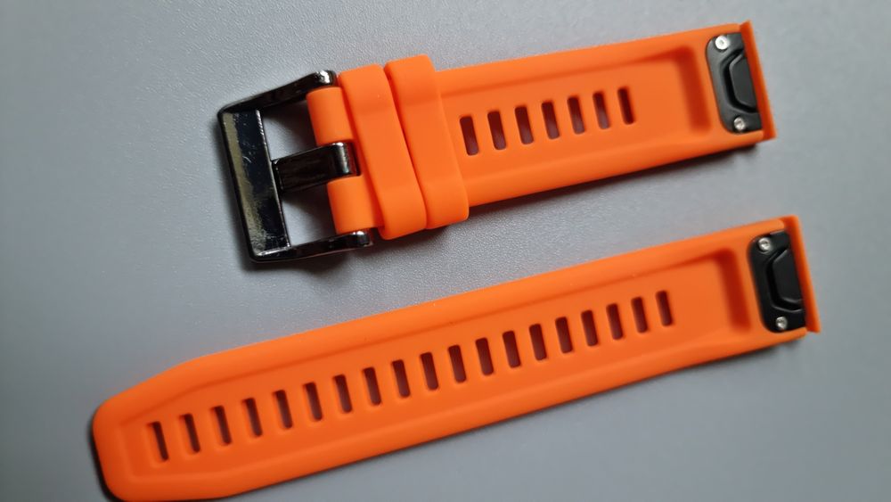 Silikonowy pasek Keweni do Amazfit Falcon pomarańczowy